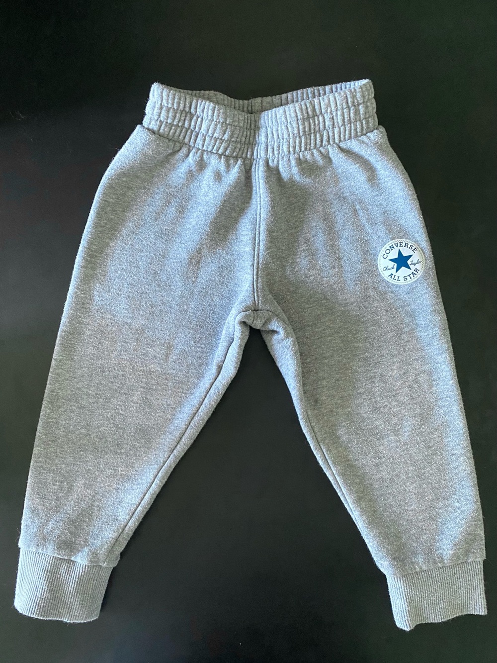 Converse Kids Gray Logo Jogger Sweatpants
